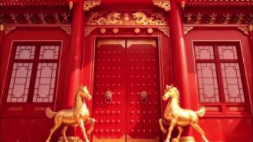 魯麗集團(tuán)給全市人民拜年了！祝大家：龍馬精神昭日月，福壽安康慶吉祥！